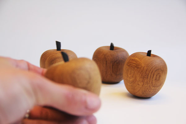 Naturlige Træ-æbler - Billede 3